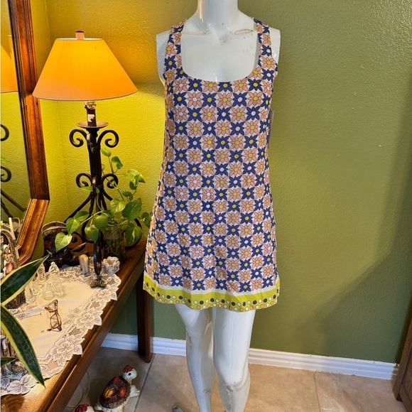 Nicole Miller White Multicolor Floral Dress - Picture 4 of 8